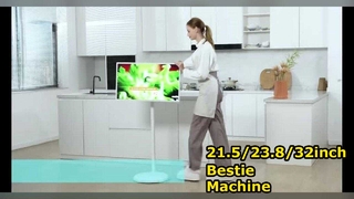 Introduction video of the source factory: Latest model portable TV usage scenarios